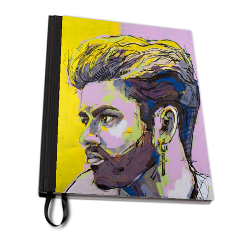 George - personalised A4, A5, A6 notebook by Laura Selevos