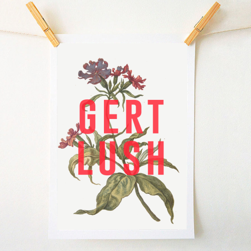 Gert Lush - A1 - A4 art print by The 13 Prints