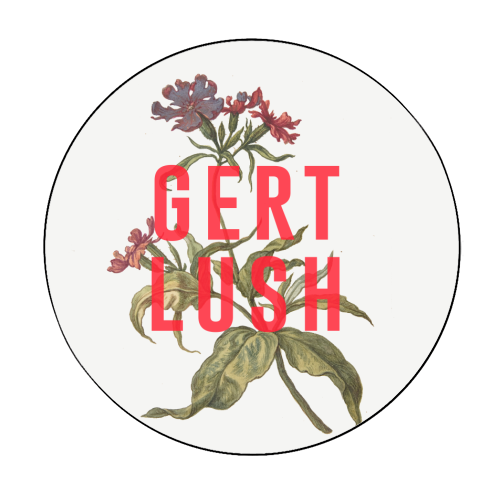 Gert Lush - Circle Sticker by The 13 Prints