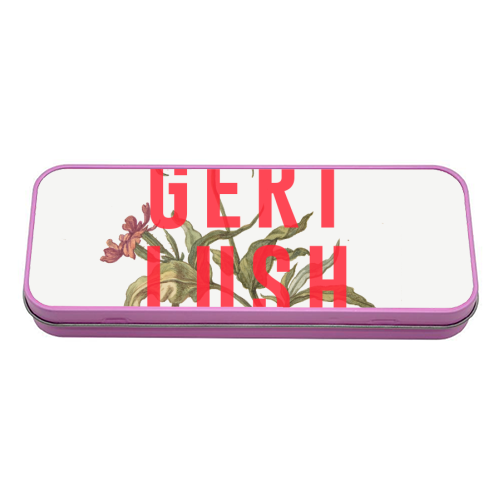 Gert Lush - tin pencil case by The 13 Prints