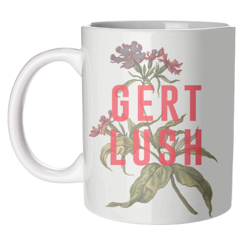 Gert Lush - unique mug by The 13 Prints