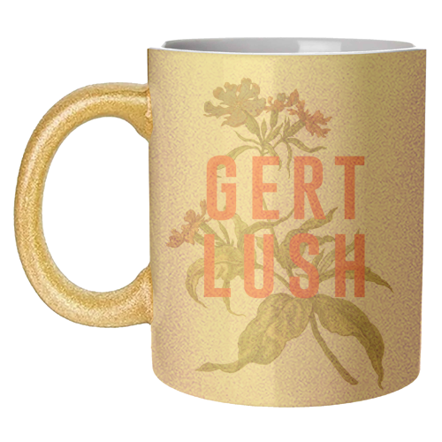 Gert Lush - unique mug by The 13 Prints