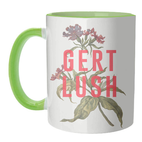 Gert Lush - unique mug by The 13 Prints