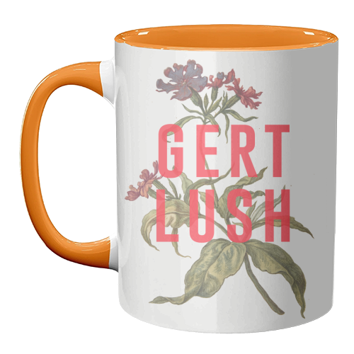 Gert Lush - unique mug by The 13 Prints