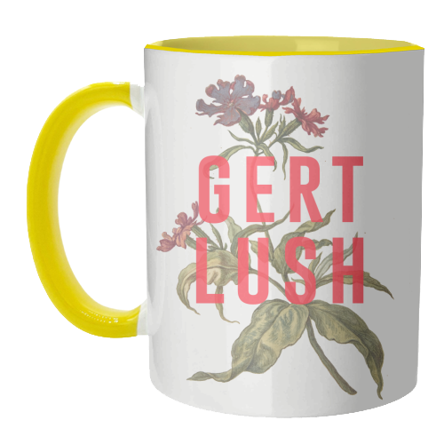 Gert Lush - unique mug by The 13 Prints