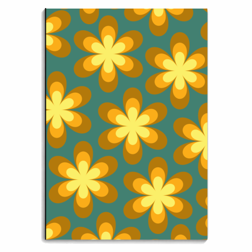 GET IN THE GROOVE #2 - personalised A4, A5, A6 notebook by Giddy Kipper