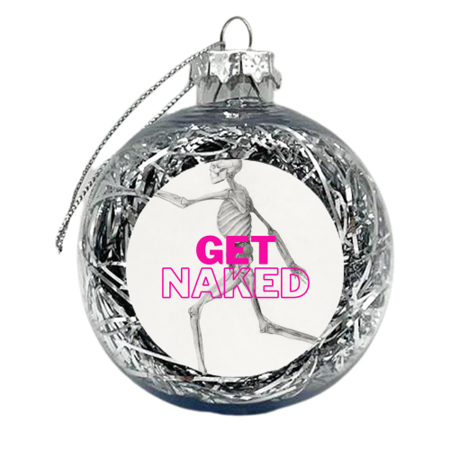 Get Naked - xmas bauble by OhMC! Designs
