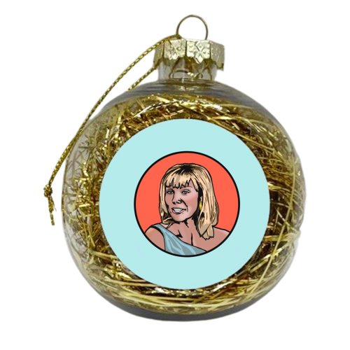 Get To Know Me, Then Hate Me - xmas bauble by Wallace Elizabeth
