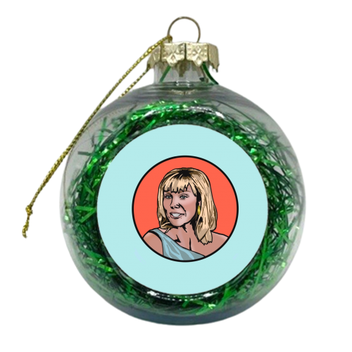 Get To Know Me, Then Hate Me - xmas bauble by Wallace Elizabeth