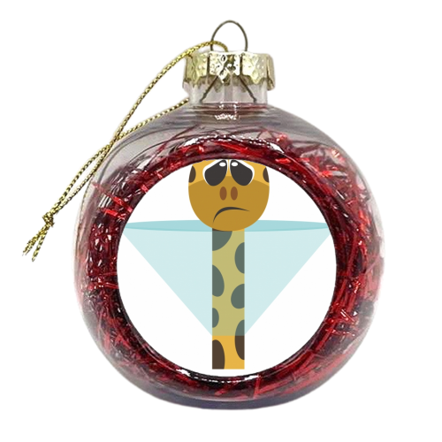Get Well Soon - xmas bauble by Maria McGregor