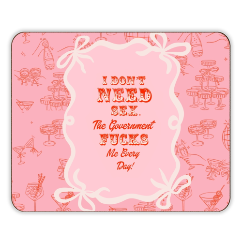 GETTING F****D! - designer placemat by Wallace Elizabeth