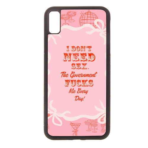 GETTING F****D! - stylish phone case by Wallace Elizabeth