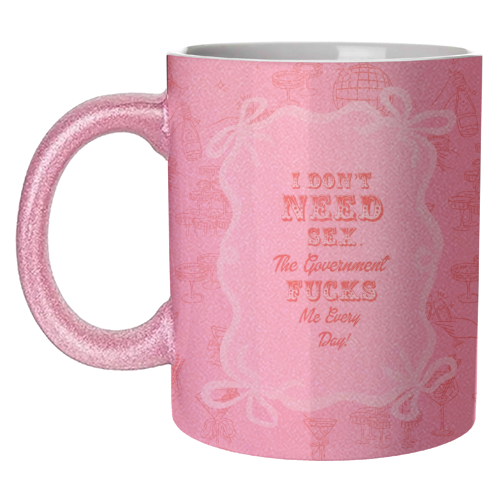 GETTING F****D! - unique mug by Wallace Elizabeth