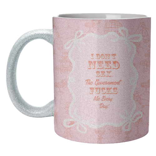 GETTING F****D! - unique mug by Wallace Elizabeth