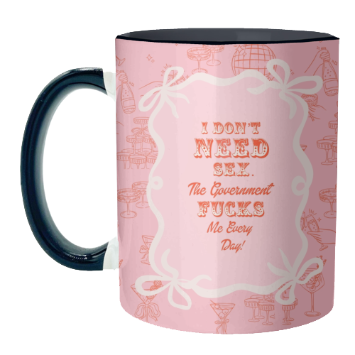 GETTING F****D! - unique mug by Wallace Elizabeth