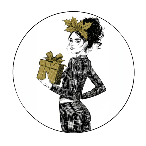 Gift for you - Circle Sticker by DejaReve