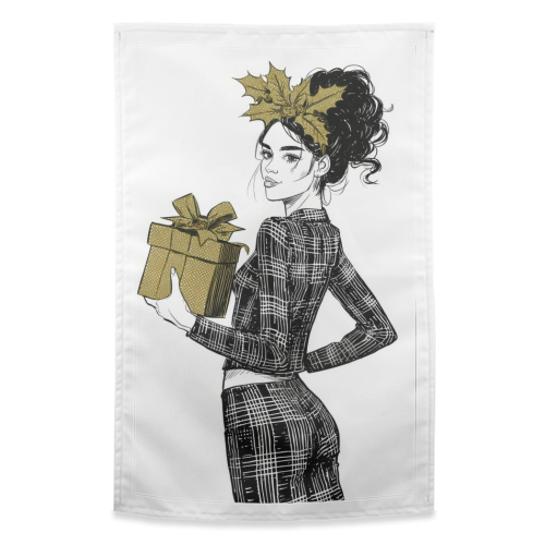 Gift for you - funny tea towel by DejaReve