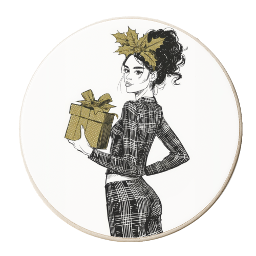 Gift for you - personalised beer coaster by DejaReve