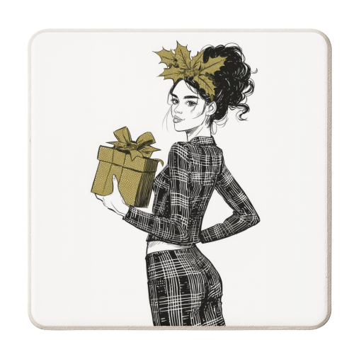 Gift for you - personalised beer coaster by DejaReve