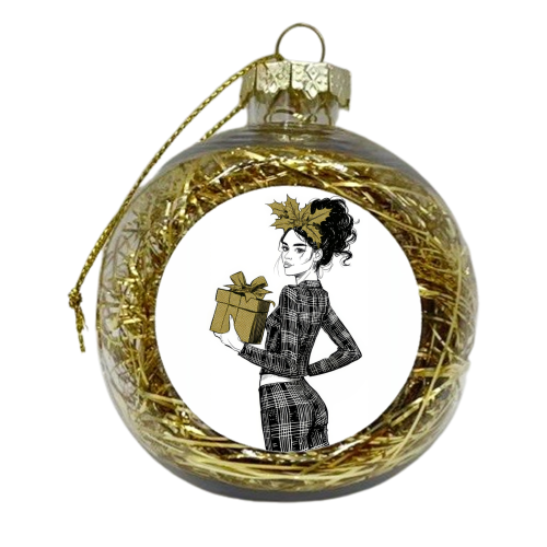 Gift for you - xmas bauble by DejaReve