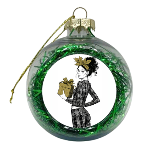 Gift for you - xmas bauble by DejaReve