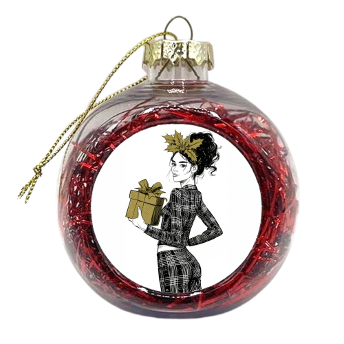 Gift for you - xmas bauble by DejaReve