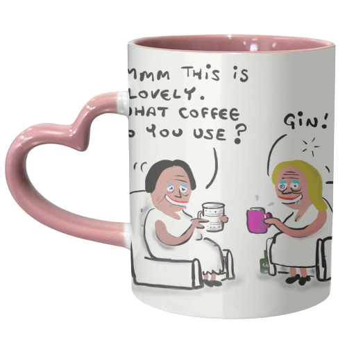 Gin Coffee - unique mug by David Black