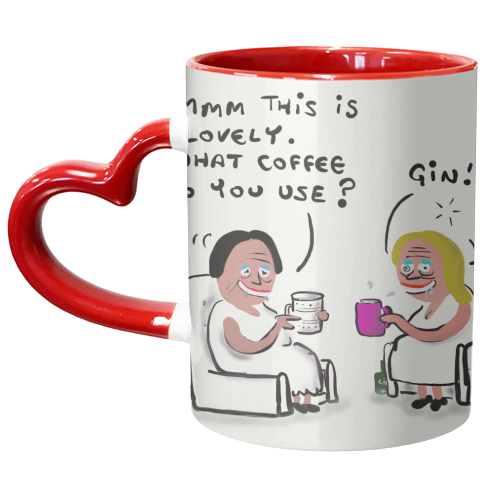 Gin Coffee - unique mug by David Black