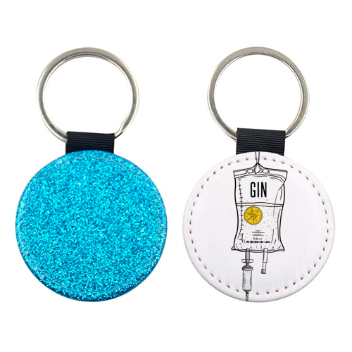 Gin Drip - keyring by Adam Regester