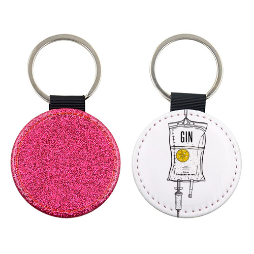 Gin Drip - keyring by Adam Regester