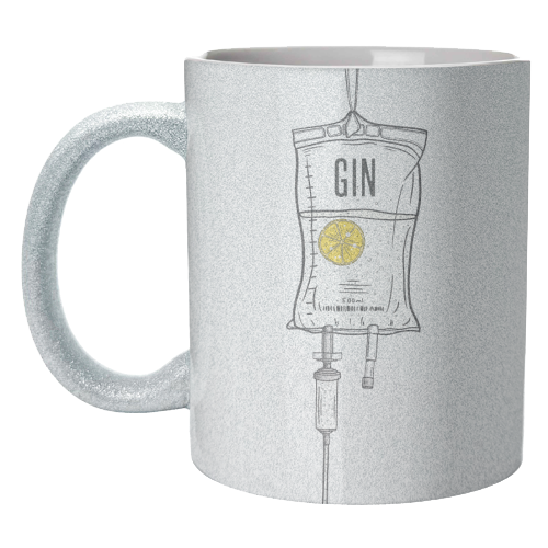 Gin Drip - unique mug by Adam Regester