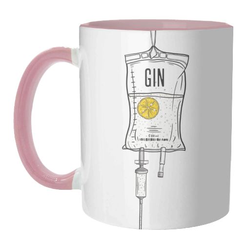 Gin Drip - unique mug by Adam Regester