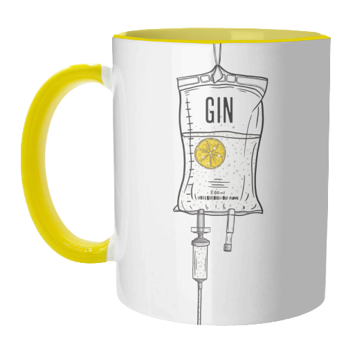 Gin Drip - unique mug by Adam Regester