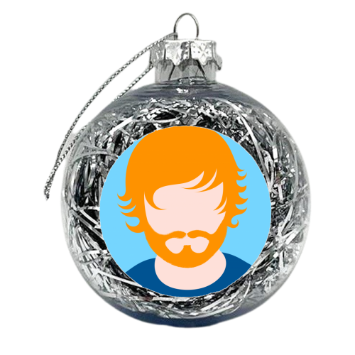 Ginger Ed - xmas bauble by Adam Regester