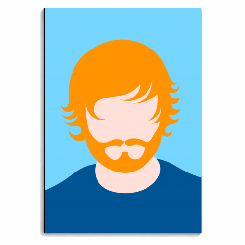 Ginger Ed - personalised A4, A5, A6 notebook by Adam Regester