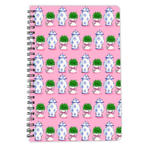 Ginger Jars - personalised A4, A5, A6 notebook by Natasha Joseph