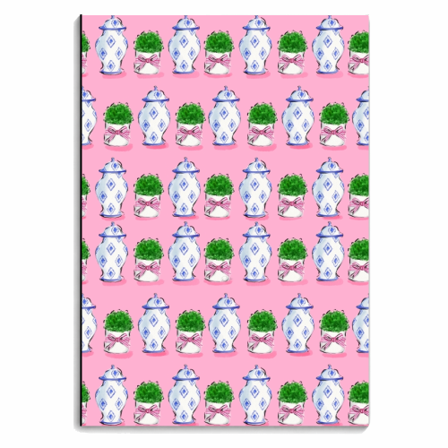 Ginger Jars - personalised A4, A5, A6 notebook by Natasha Joseph