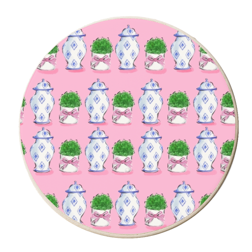 Ginger Jars - personalised beer coaster by Natasha Joseph