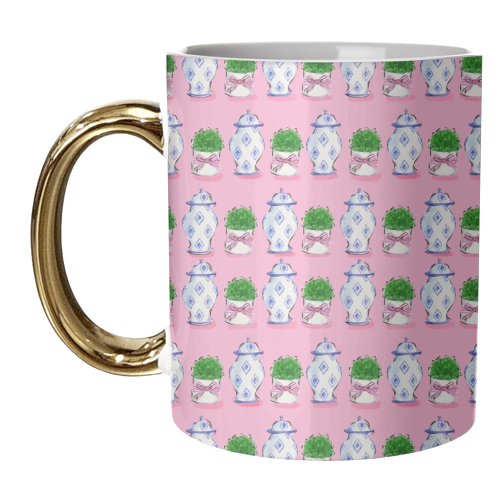 Ginger Jars - unique mug by Natasha Joseph