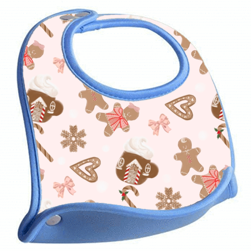 Gingerbread Cookies - feeding bib by Yaz Raja