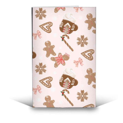 Gingerbread Cookies - funny greeting card by Yaz Raja