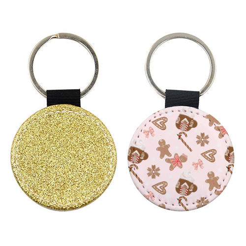 Gingerbread Cookies - keyring by Yaz Raja