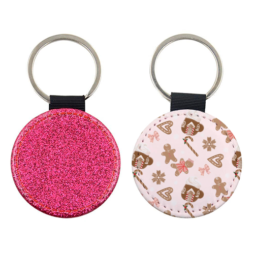 Gingerbread Cookies - keyring by Yaz Raja