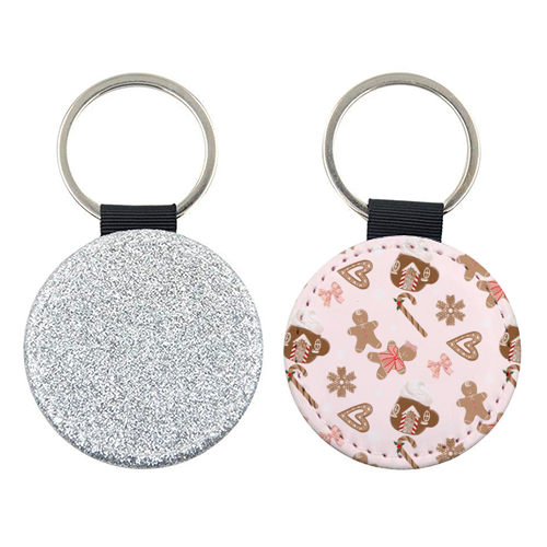 Gingerbread Cookies - keyring by Yaz Raja