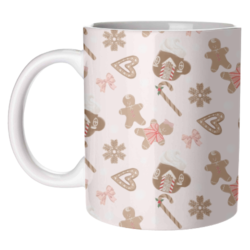 Gingerbread Cookies - unique mug by Yaz Raja