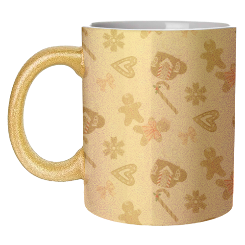Gingerbread Cookies - unique mug by Yaz Raja