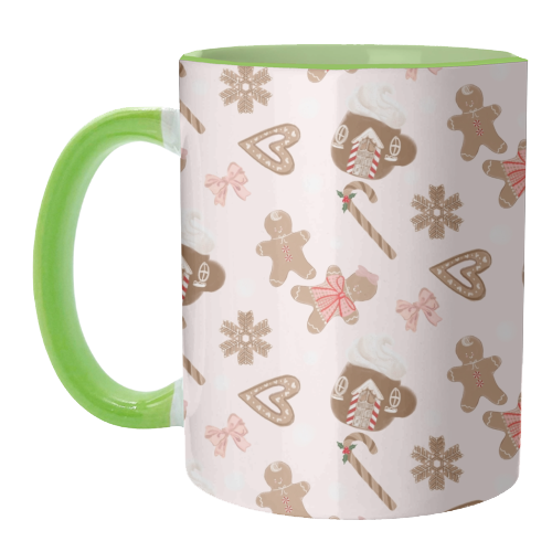 Gingerbread Cookies - unique mug by Yaz Raja