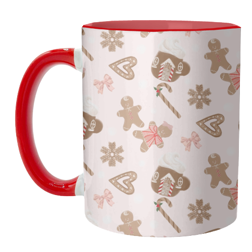 Gingerbread Cookies - unique mug by Yaz Raja