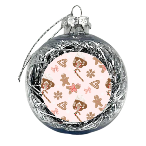 Gingerbread Cookies - xmas bauble by Yaz Raja