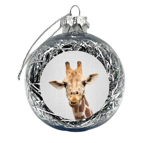 Giraffe - xmas bauble by Gal Design